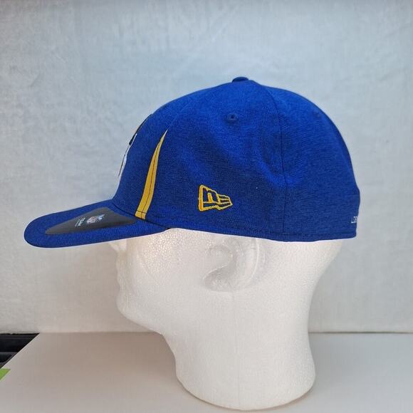 New Era 39Thirty NFL LA Los Angeles Rams Fitted Hat Cap S/M Blue - Picture 3 of 7